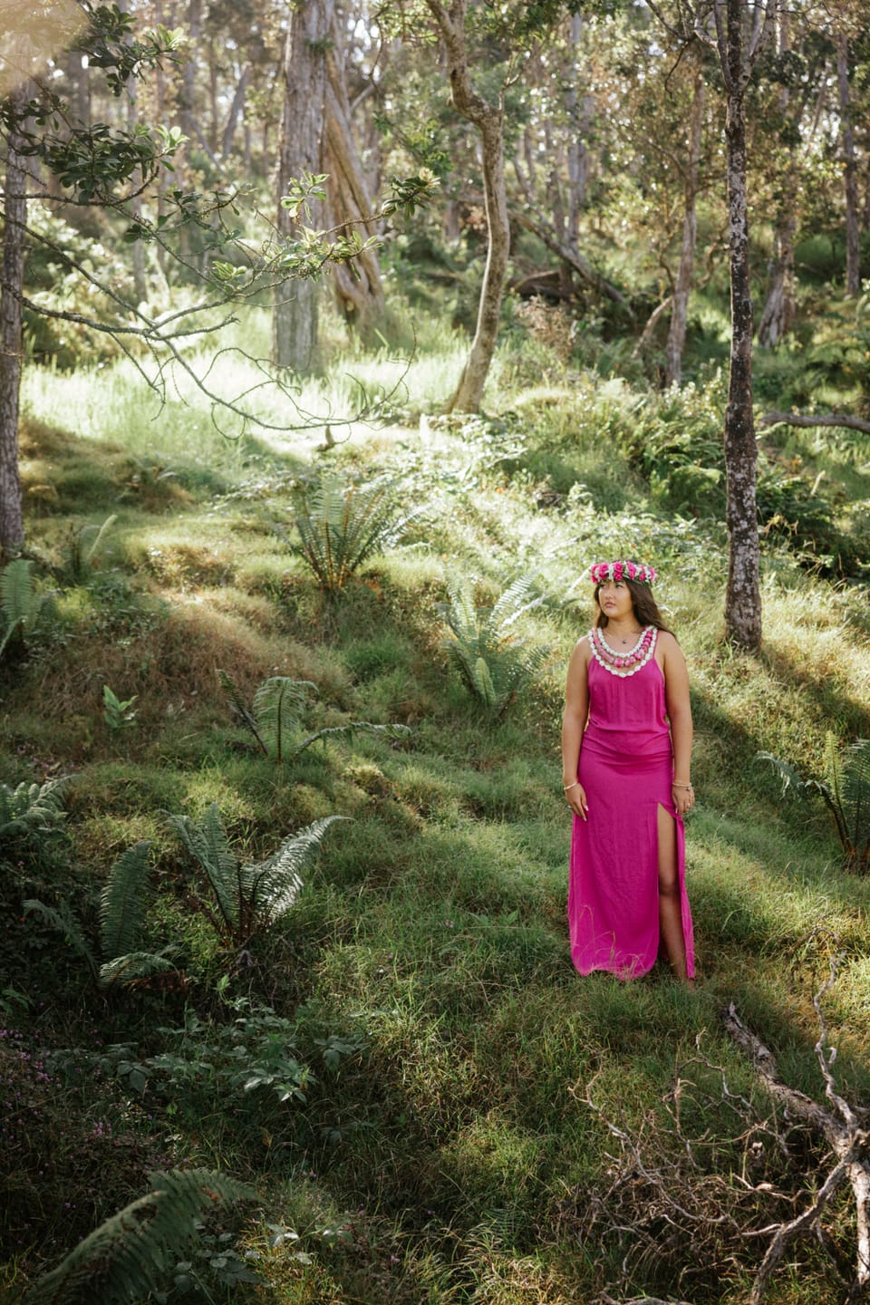 Customer photo review of Kahea Maxi Dress - Ginger
