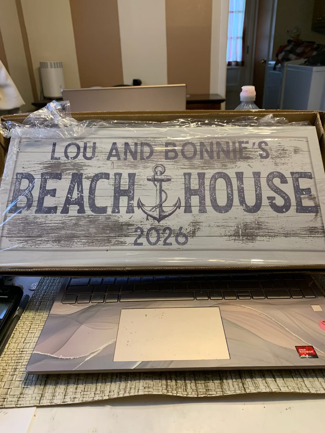 Customer photo review of Beach House - Canvas Art