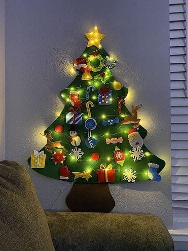 Customer photo review of Montessori Christmas™- Christmas Tree🎄 and Snowman⛄️
