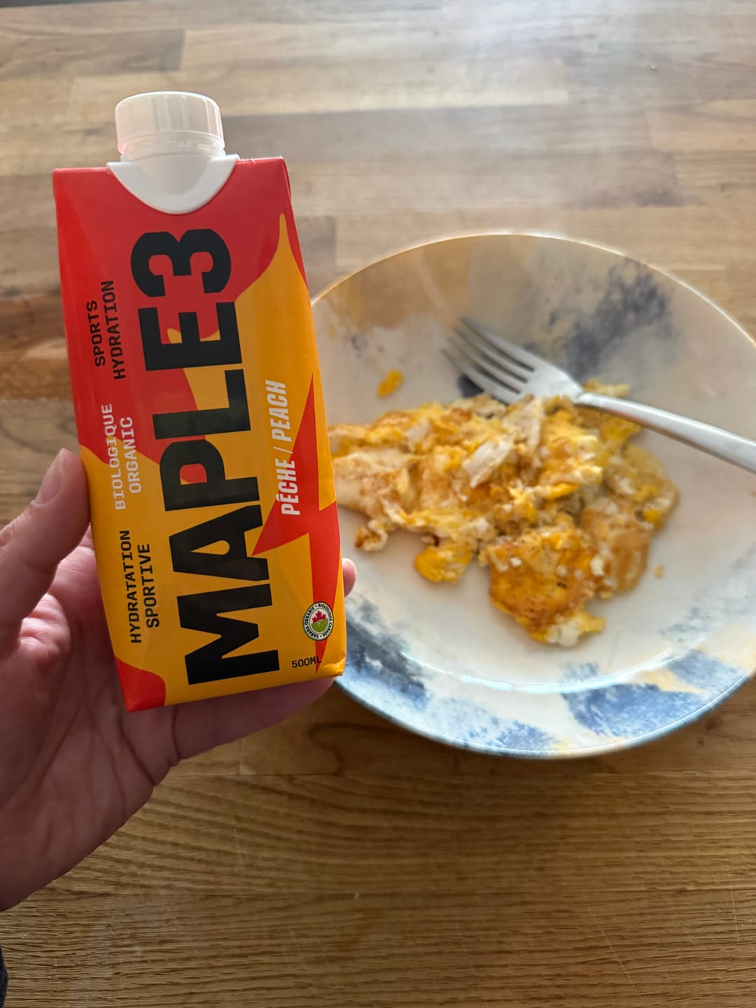 Customer photo review of Maple Water Sports Drink