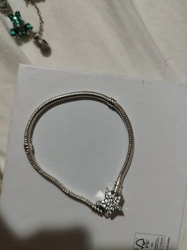 Customer photo review of Pulsera Estrella Diamantada