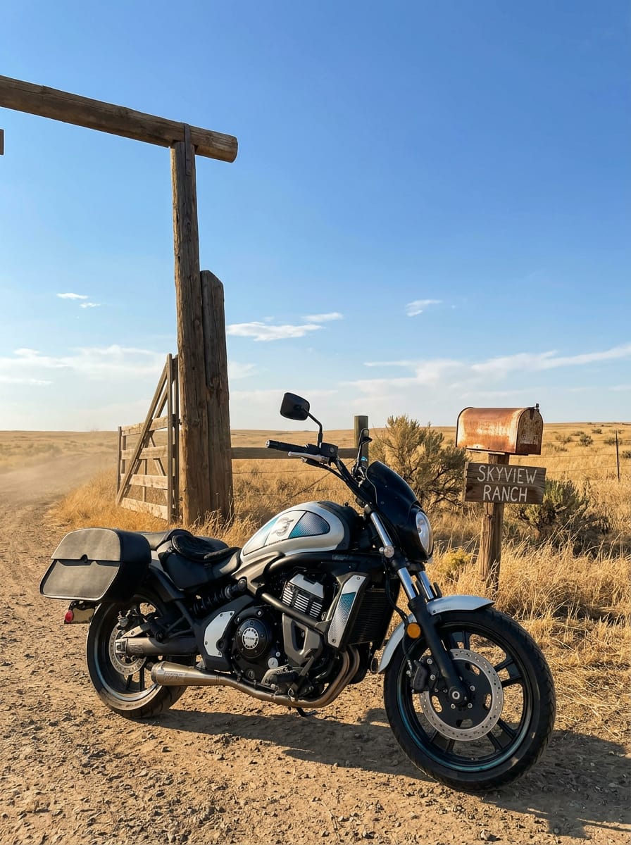 Customer photo review of 28L - Panzer Medium Quick Mount Kawasaki Vulcan S VN650 Leather Saddlebags