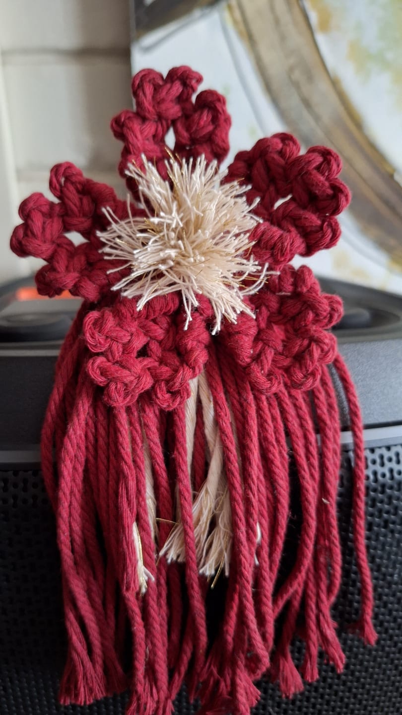 Customer photo review of Cordón Algodón Torcido 3mm 200 Metros Para Macrame