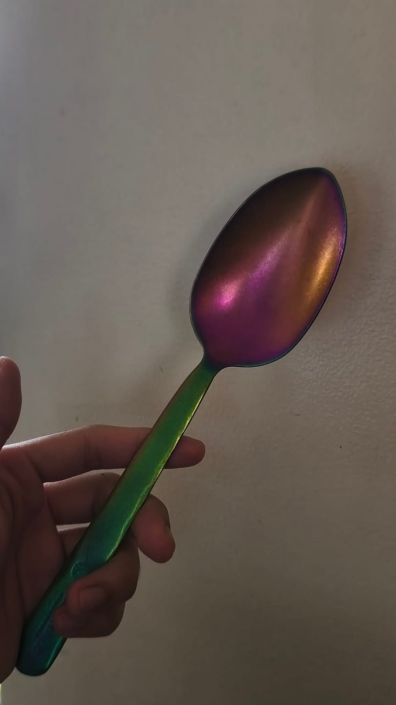 Customer photo review of Nacionale Large Chef's Spoon