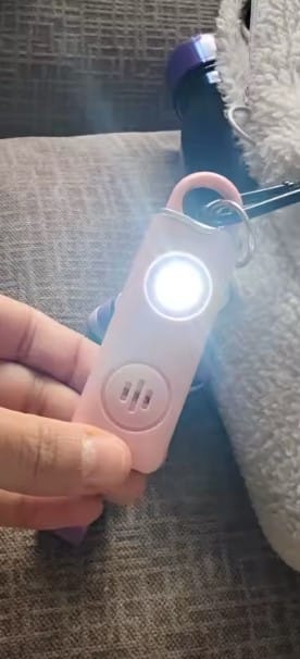 Customer photo review of Alarma Personal de Autodefensa