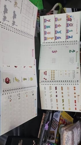 Customer photo review of مجموعة كتب التعليم الذاتي ( 8 كتب بسعر 2)