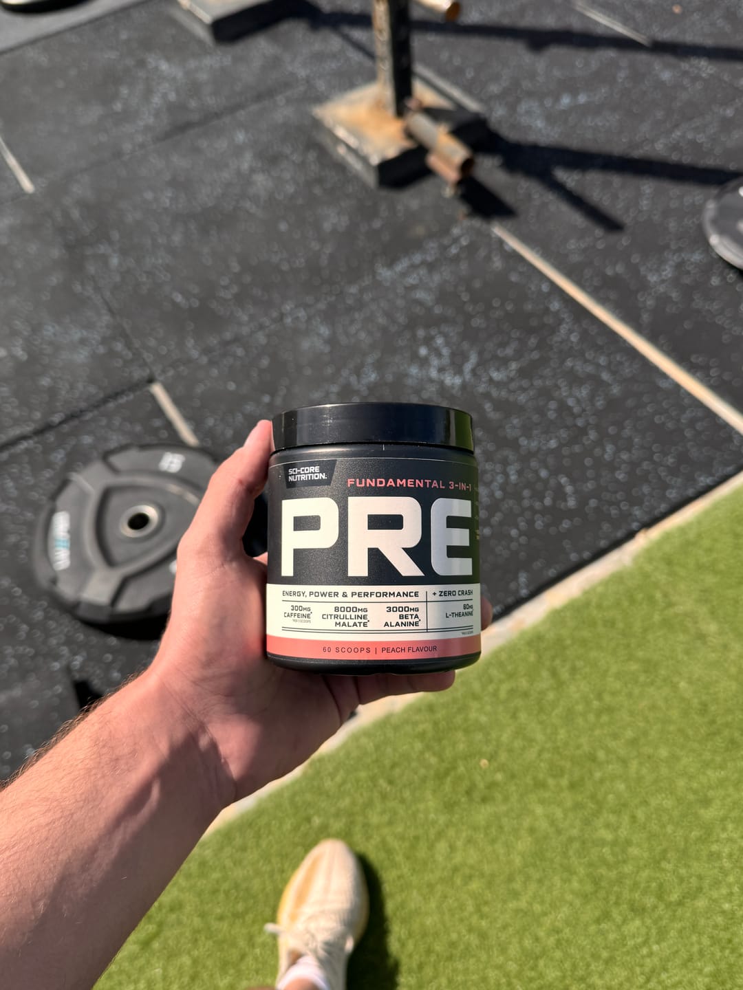 Customer photo review of Fundamental 3-in-1 PRE Granadilla - 300g | 60 scoops (New)