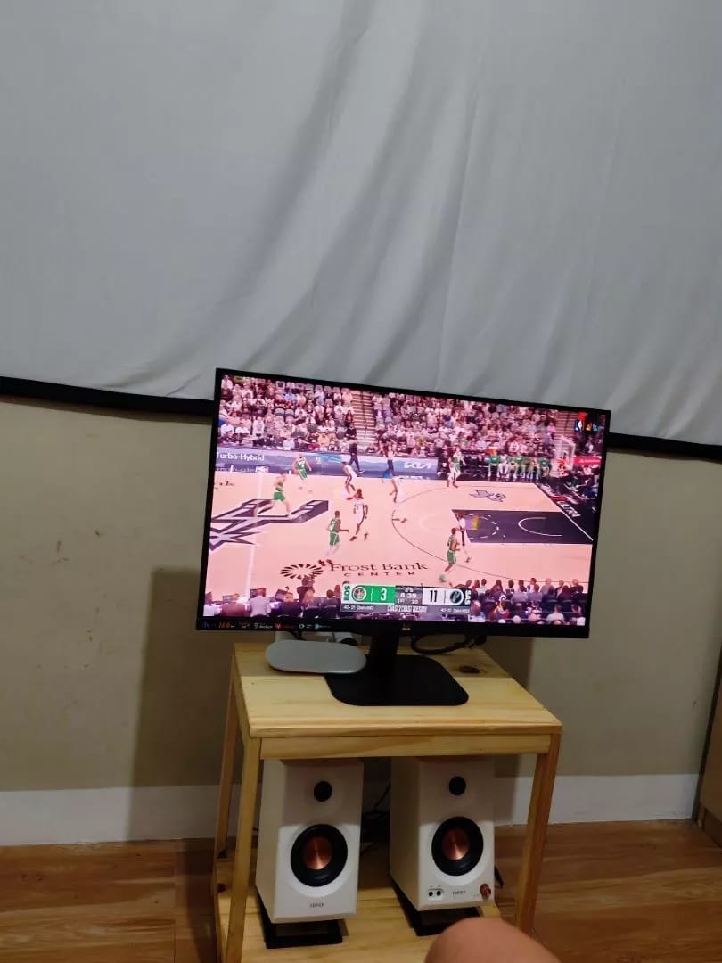 Customer photo review of Google Chromecast with Google TV - Streaming Entertainment with Voice Search - Watch Movies, Shows, and Live TV in 4K HDR Streaming Media Player - Includes Pouch and Cleaning Cloth