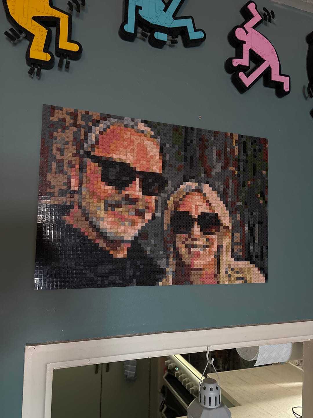 Customer photo review of Custom Design Brick Mosaic - 2x3 baseplates