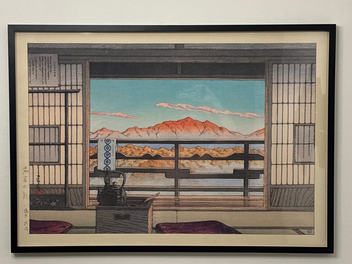 Customer photo review of Morning at the Arayu Spa Hotel in Shiobara by Hasui Kawase, 1935