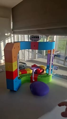 Customer photo review of Montessori Puzzle Track™ - Zero Gravity Tower Track