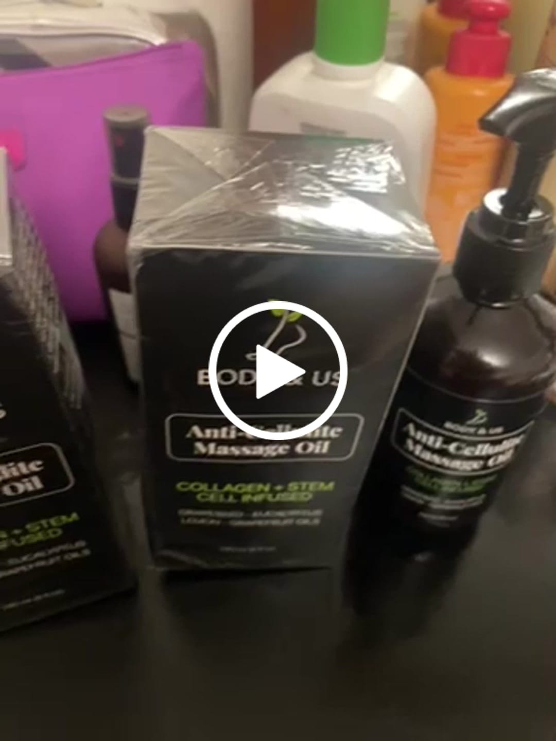 Customer video review of Body For Us Anti-Cellulite Massage Oil