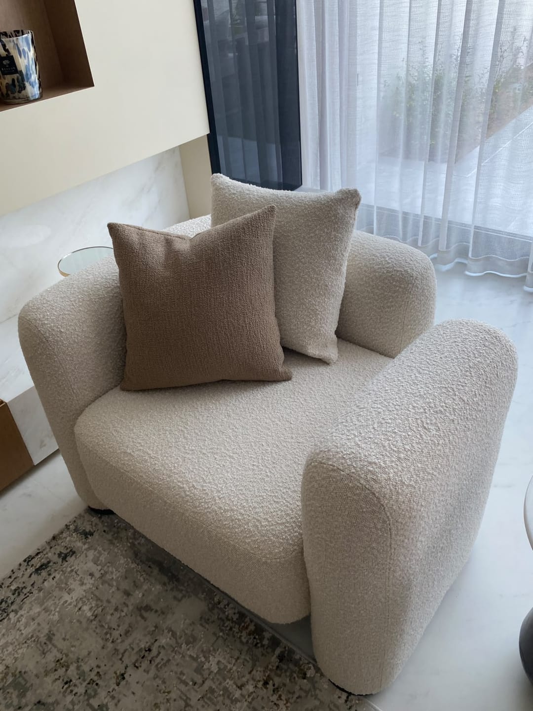 Customer photo review of Soren lounge Armchair PZ-011-L