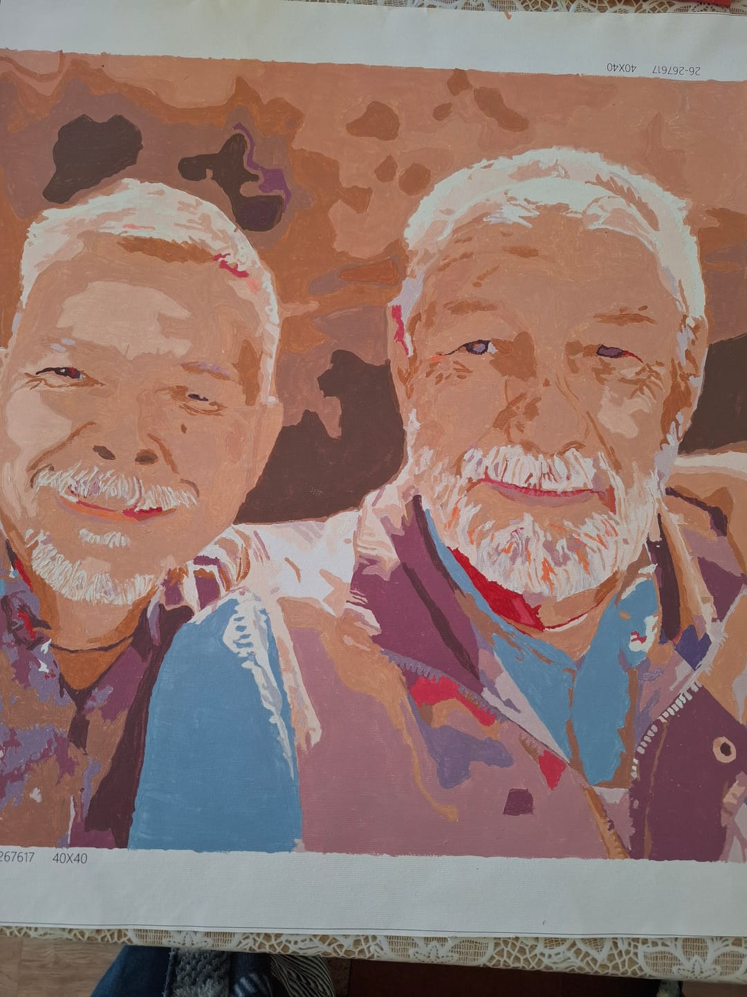Customer photo review of Eigenes Foto - Malen nach Zahlen