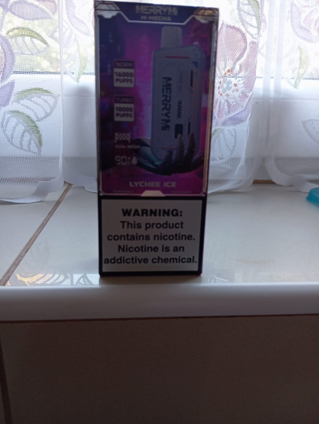Customer photo review of Jednorazówki MERRYMI M-Mecha 16K Buchów - E papieros 3%