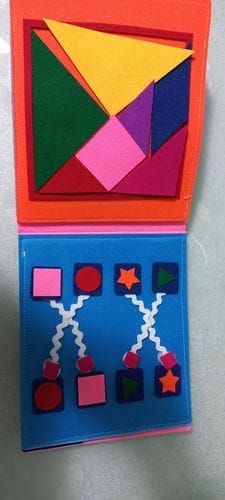 Customer photo review of Montessori Book™- Interactive Educational Book