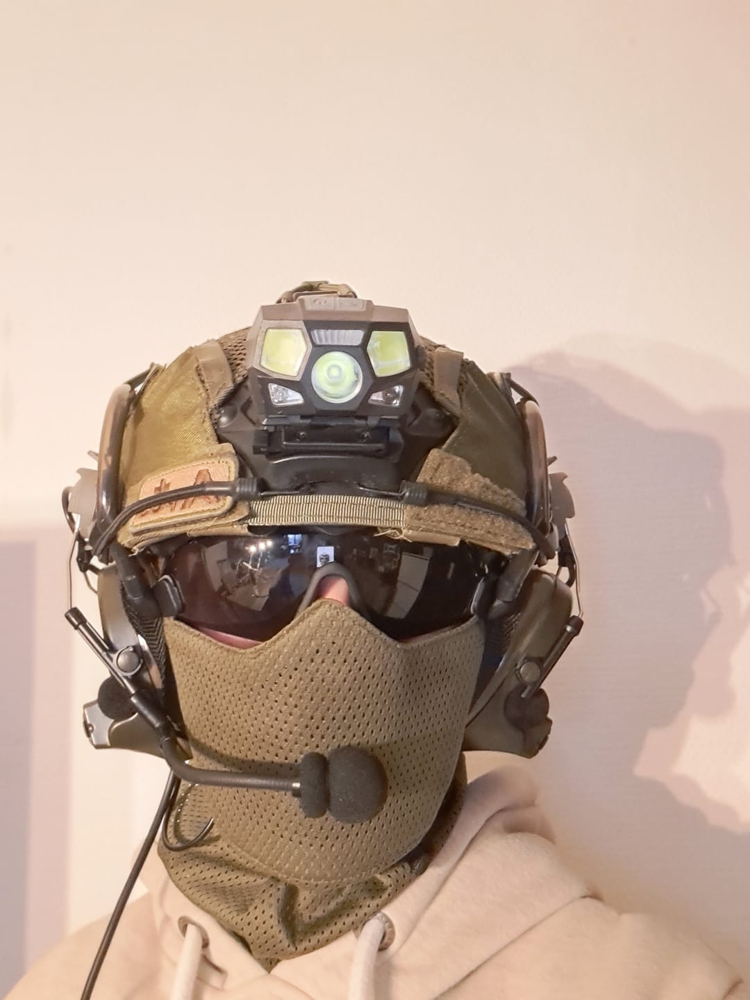 Customer photo review of Face Warrior Defender