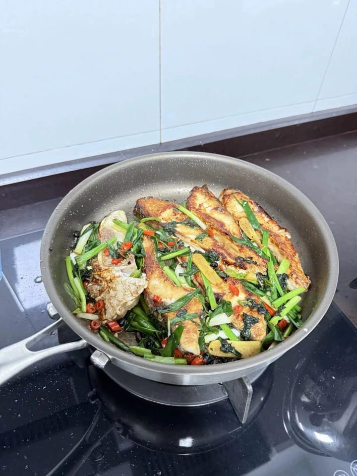 Customer photo review of Pure Pan — Titanium Non-Stick Frying Pan