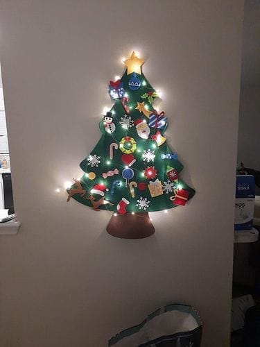 Customer photo review of Montessori Christmas™- Christmas Tree🎄 and Snowman⛄️