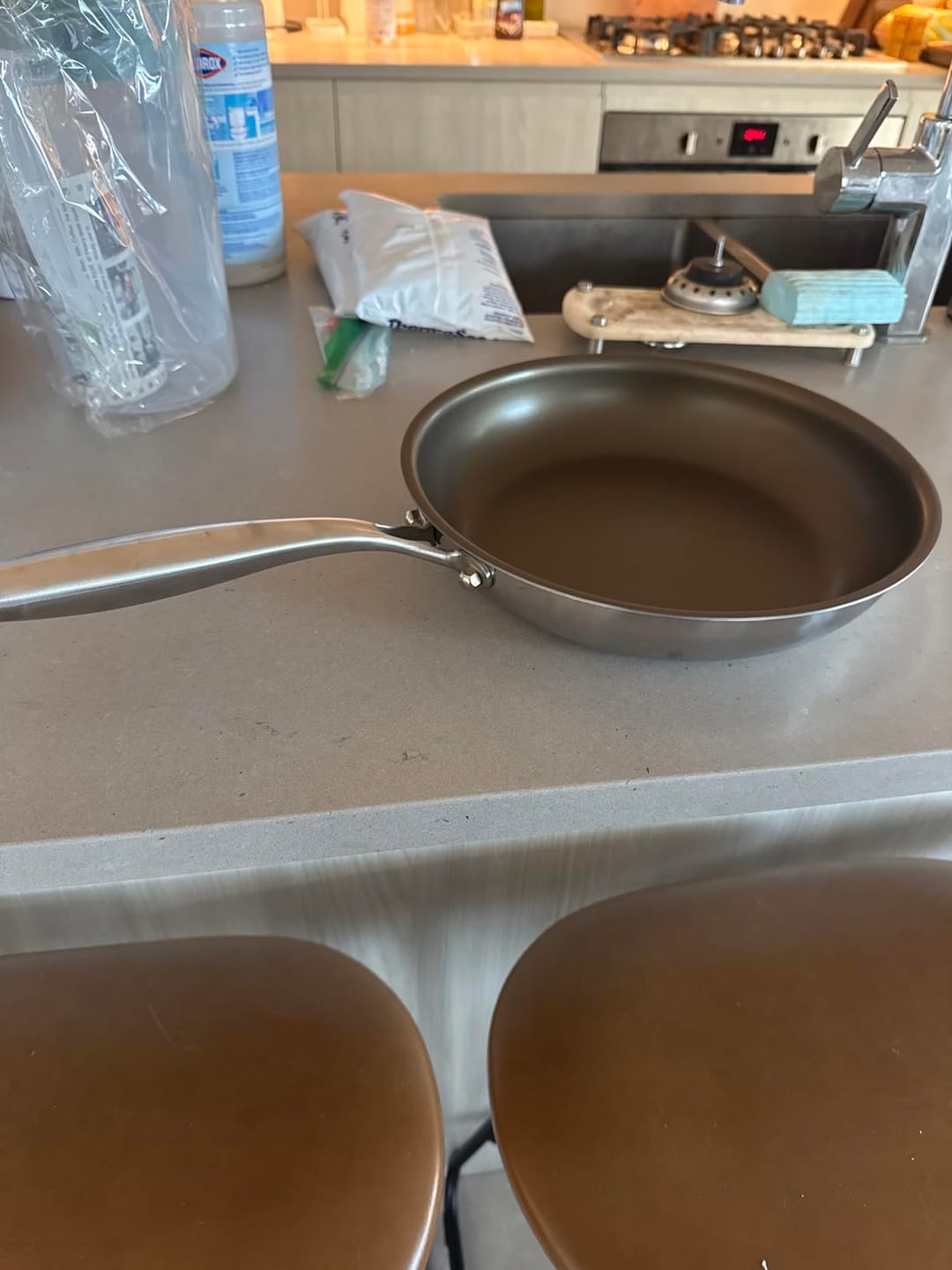 Customer photo review of Pure Pan — Titanium Non-Stick Frying Pan