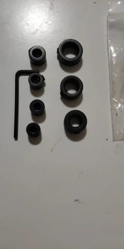 Customer photo review of Drill Stop Collar Set with Hex Key, 3–16mm