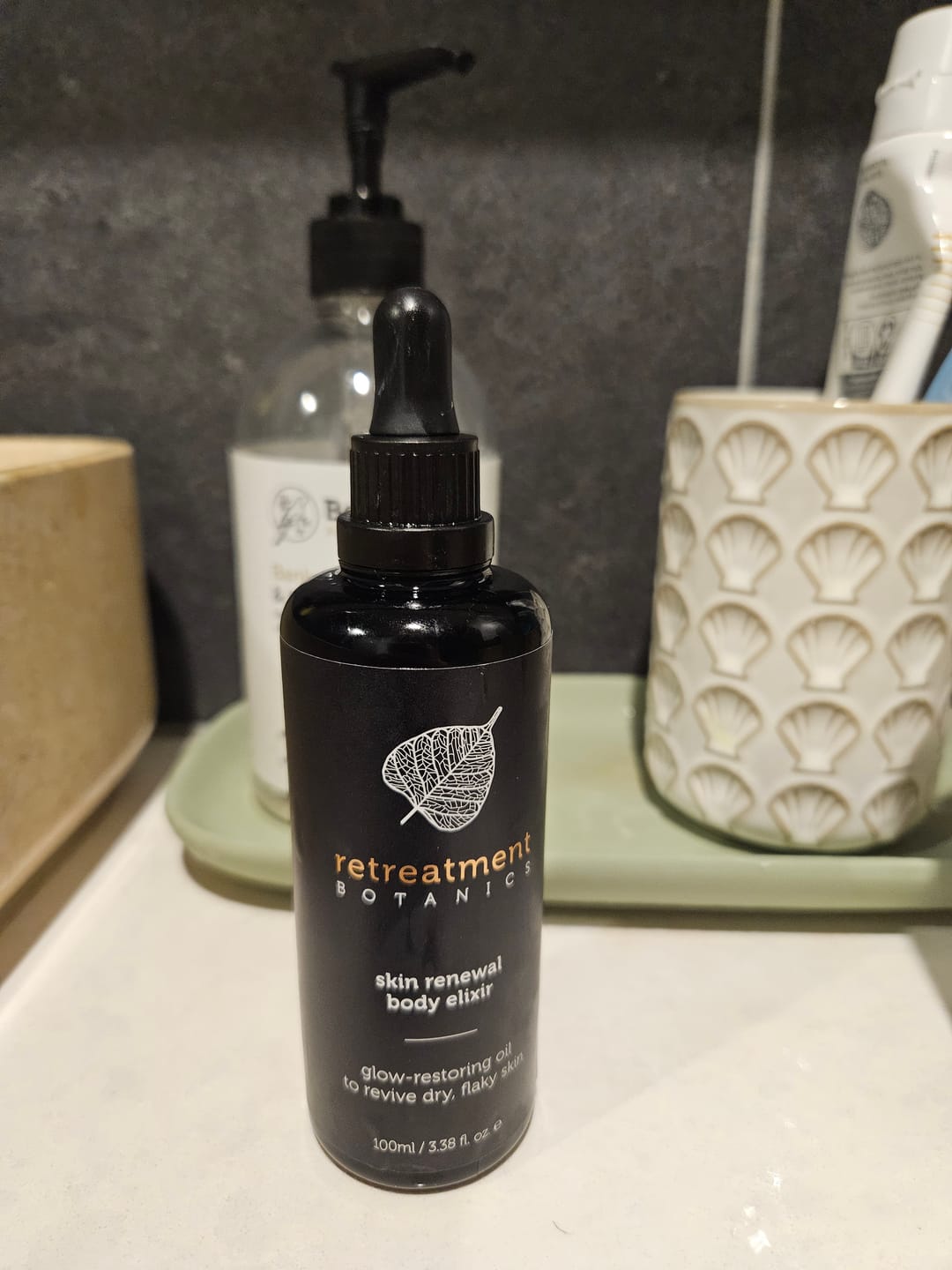 Customer photo review of Skin Renewal Body Elixir