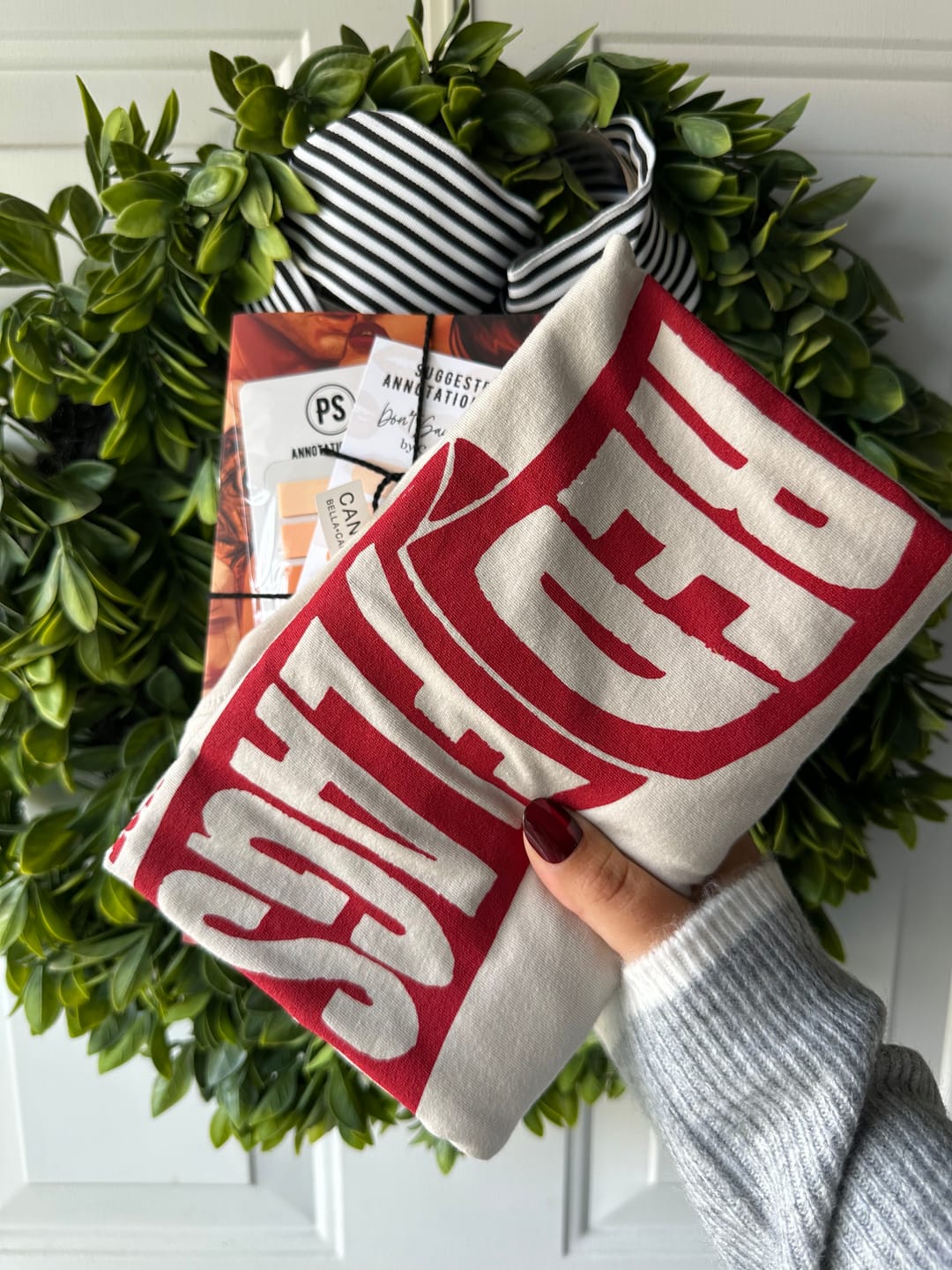 Customer photo review of smut slut book club subscription