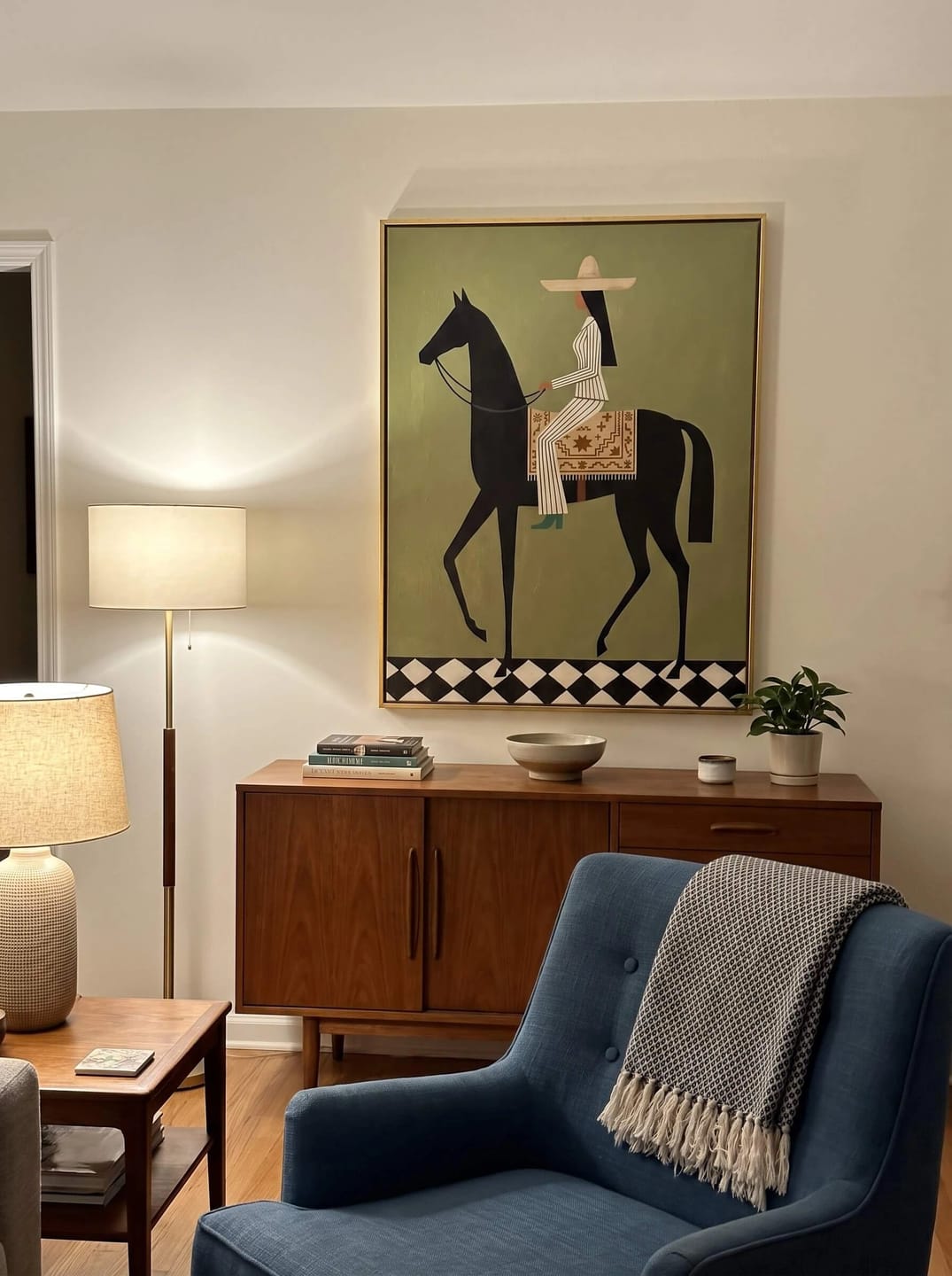 Customer photo review of Western Cowboy Black Horse and Rider #WC423