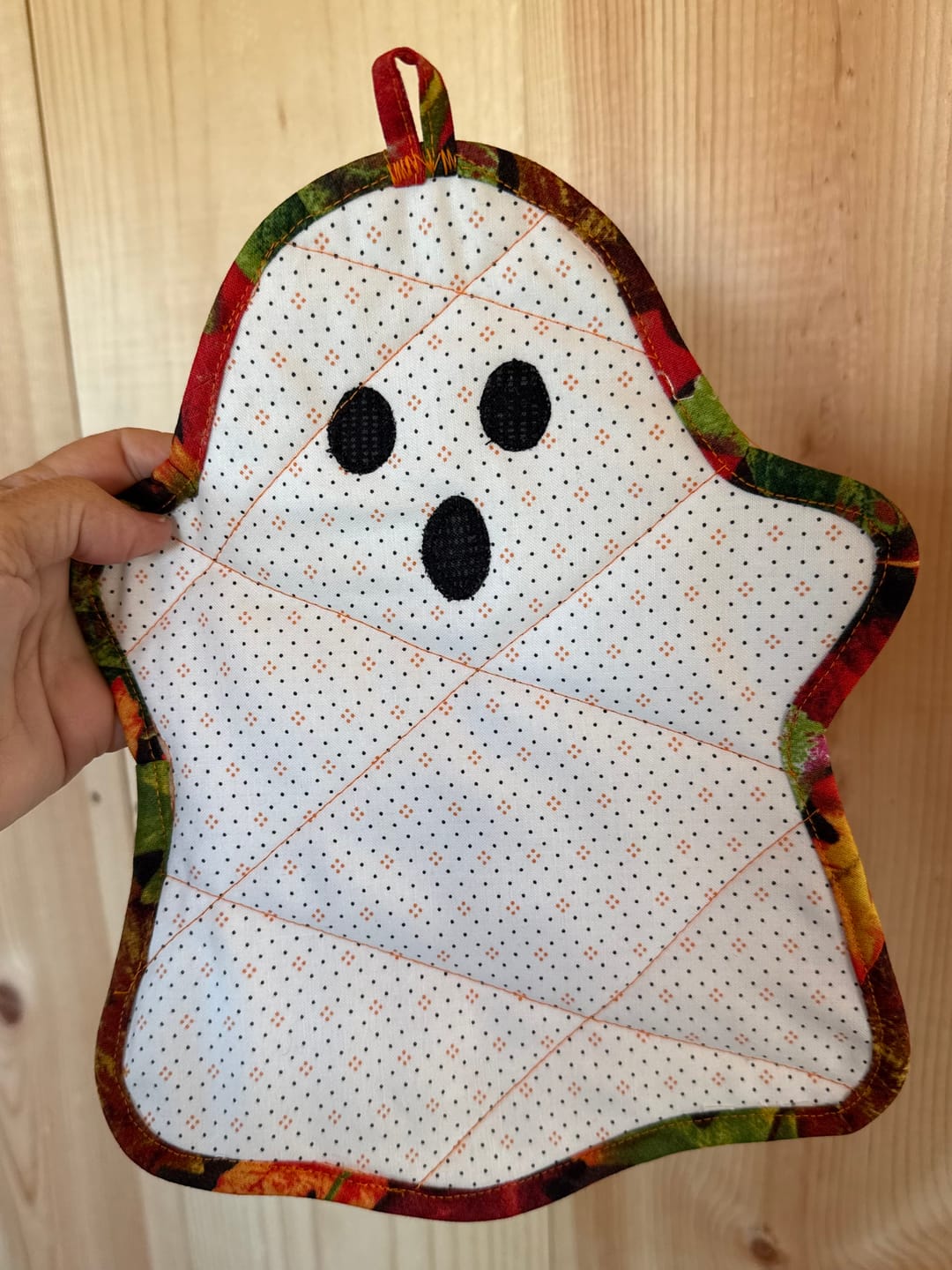 Customer photo review of 14 Downloadable PDF Halloween Quilt Patterns (sent via email)