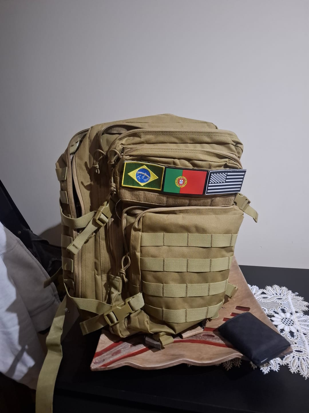 Customer photo review of Parche Bandera Brasil