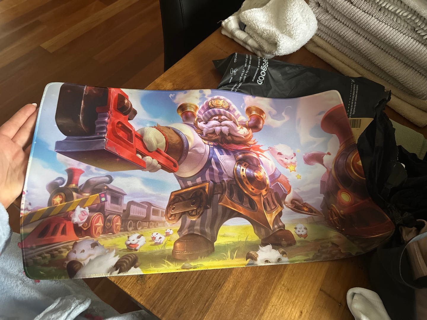 Customer photo review of Custom TCG Playmat - Single Player (600mm x 350mm)