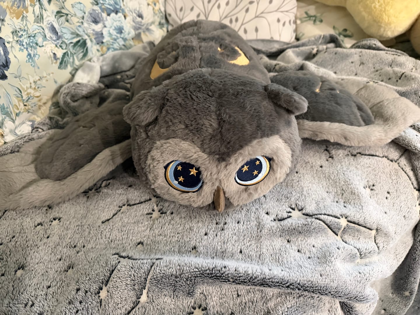 Customer photo review of MeWaii® Owl Weighted Stuffed Animal