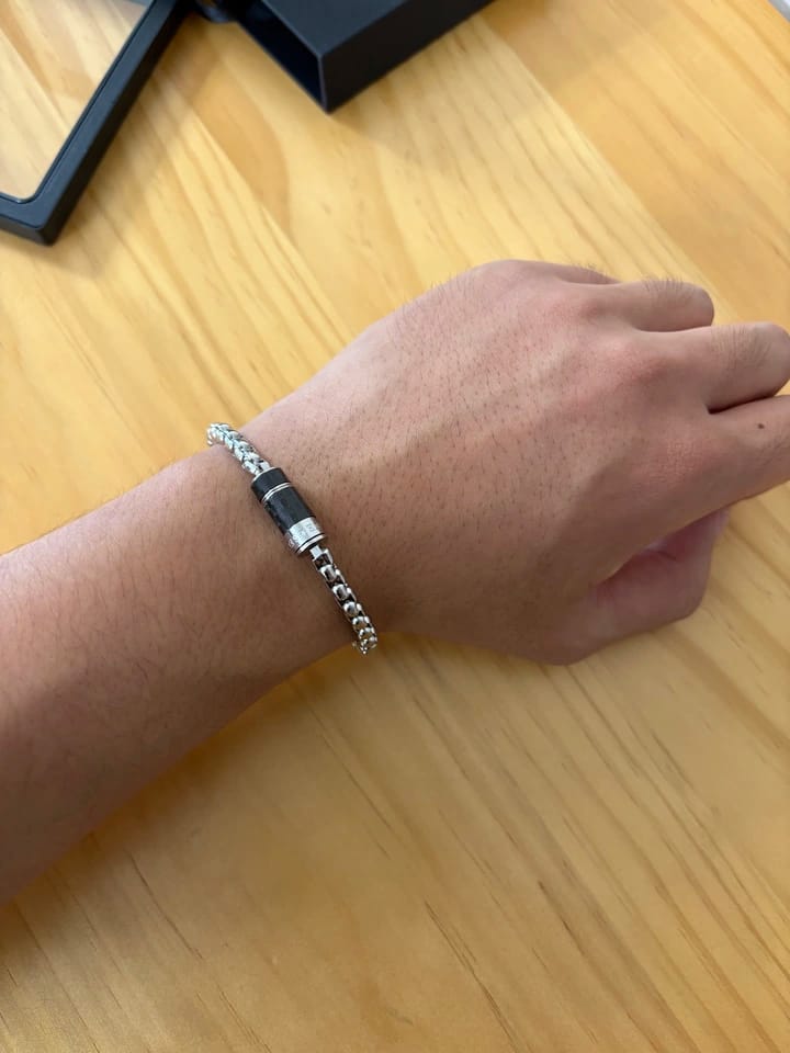 Customer photo review of Carbon Core Bracelet