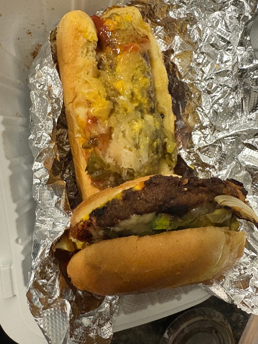 Customer photo review of The Juney B. Vegan Burger