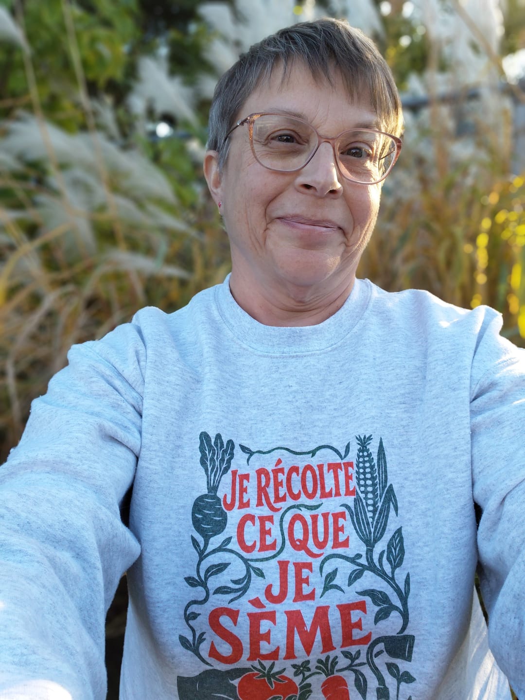 Customer photo review of Sweatshirt Récolte Sème