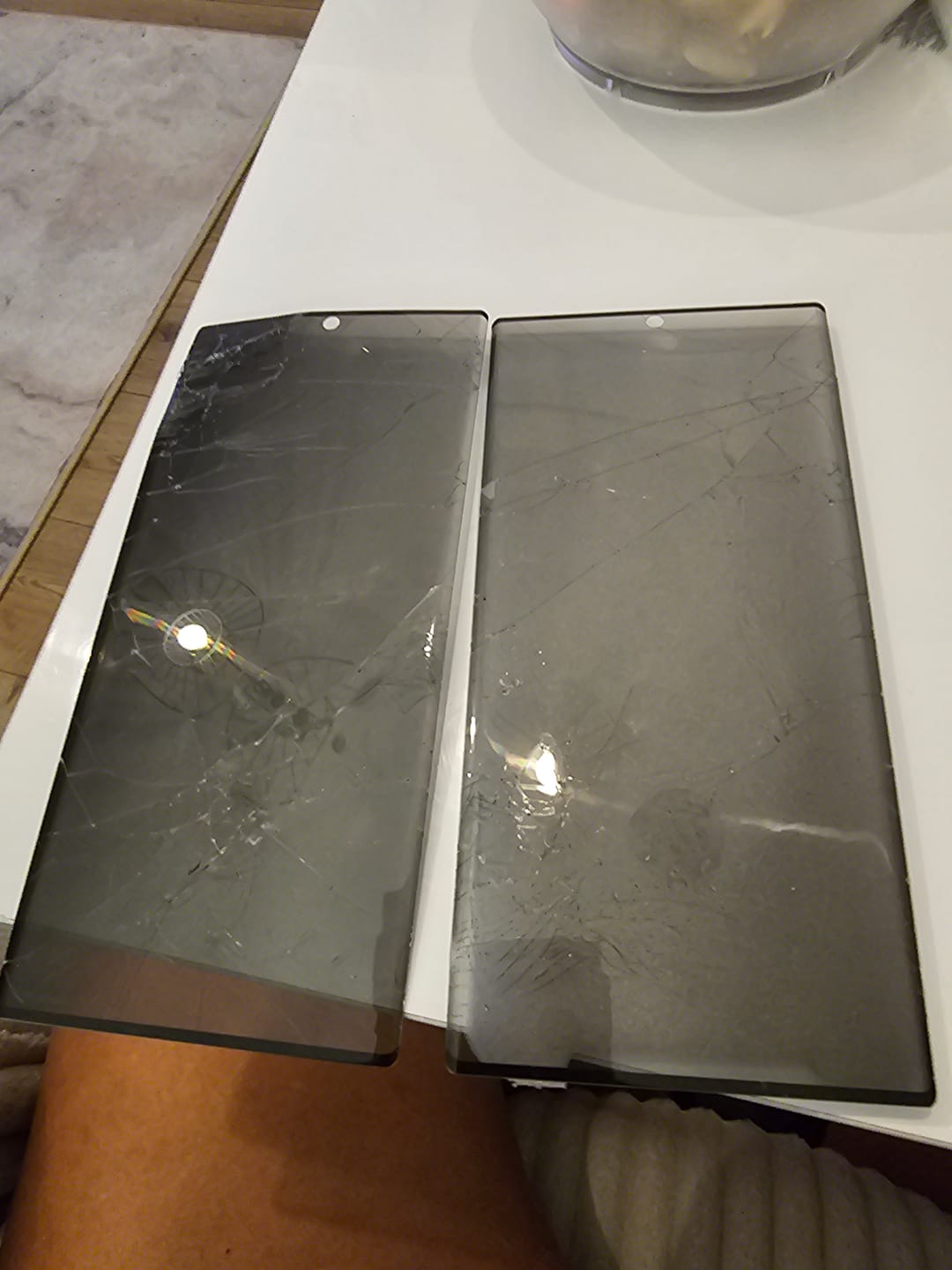 Customer photo review of 3-w-1 Szkło Ochronne - Samsung-S