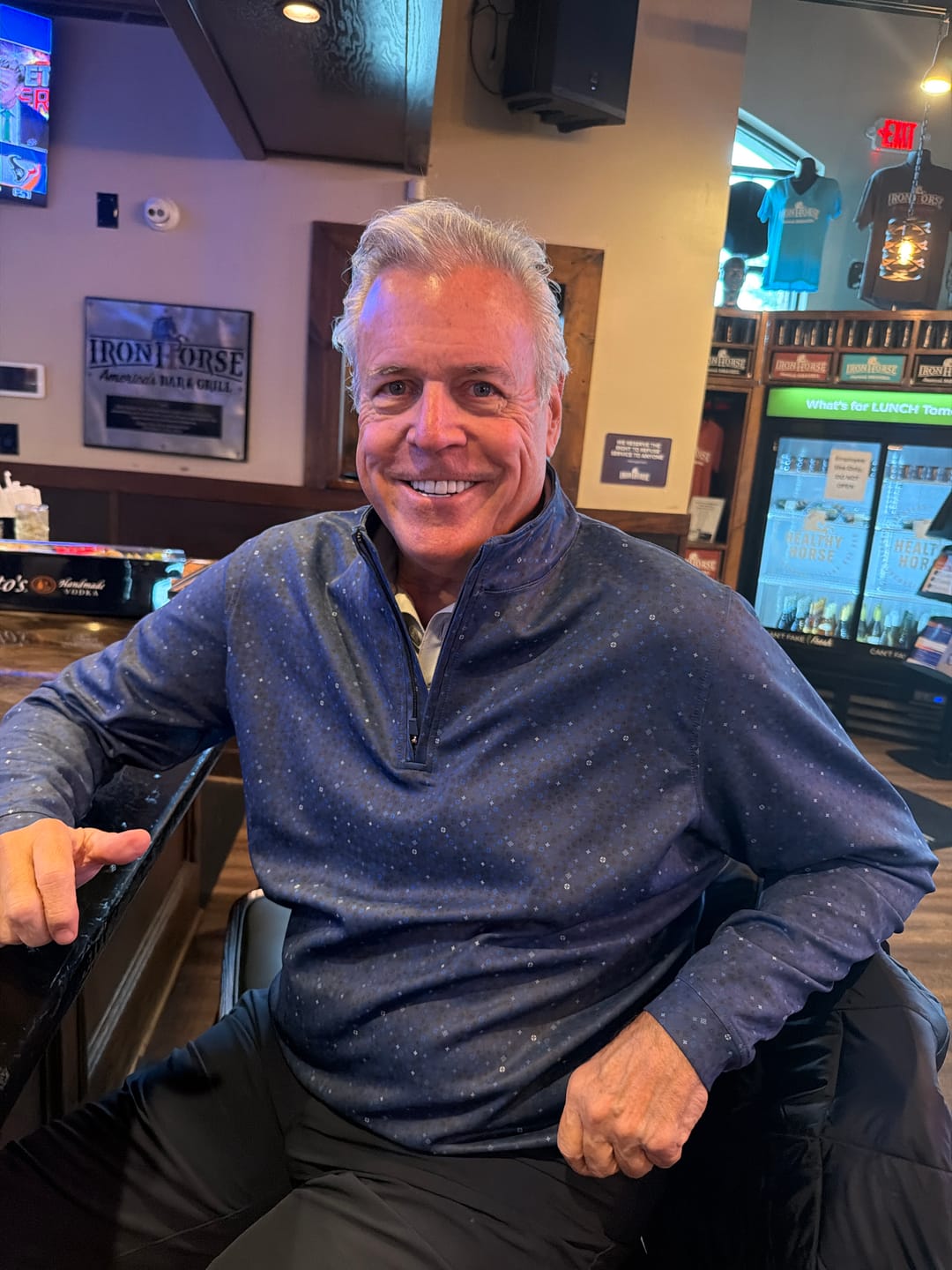 Customer photo review of Infinity 1/4 Zip