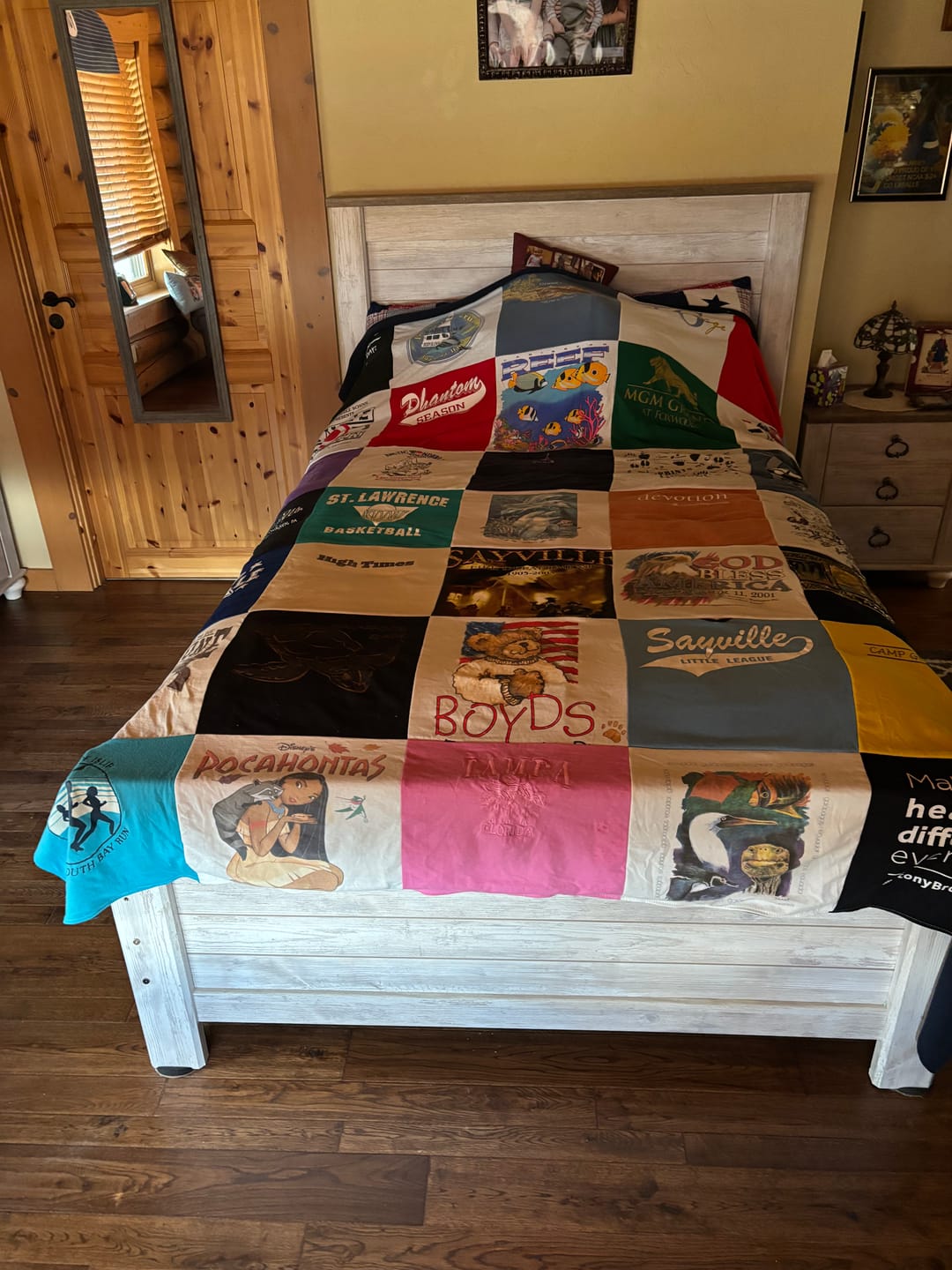 Customer photo review of Project Repat T-Shirt Quilt