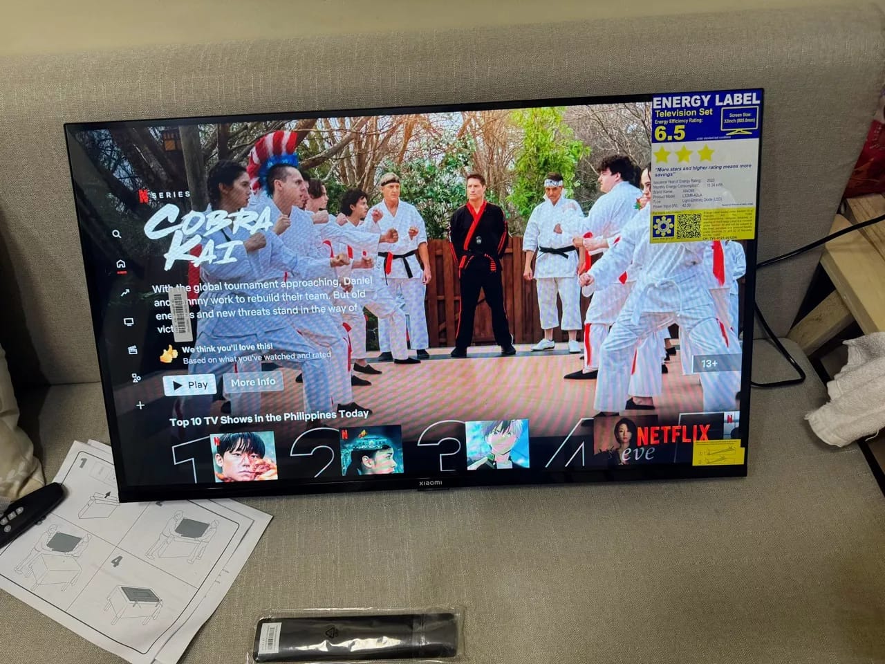 Customer photo review of Google Chromecast with Google TV - Streaming Entertainment with Voice Search - Watch Movies, Shows, and Live TV in 4K HDR Streaming Media Player - Includes Pouch and Cleaning Cloth