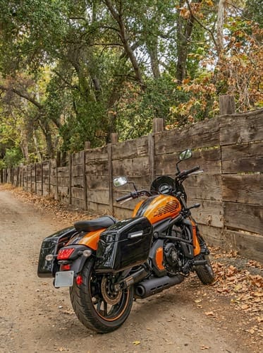 Customer photo review of 42L - Baldur Extra Large Kawasaki Vulcan S VN650 Painted Motorcycle Hard Saddlebags