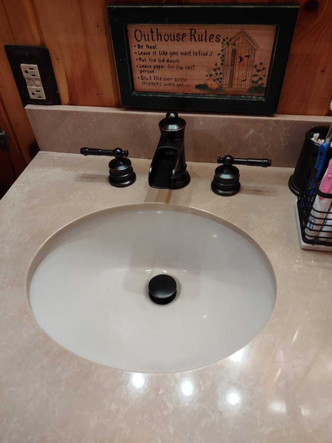 Customer photo review of Kattegat - 8-Inch Widespread Two-Handle Lavatory Faucet for Bathroom Basin