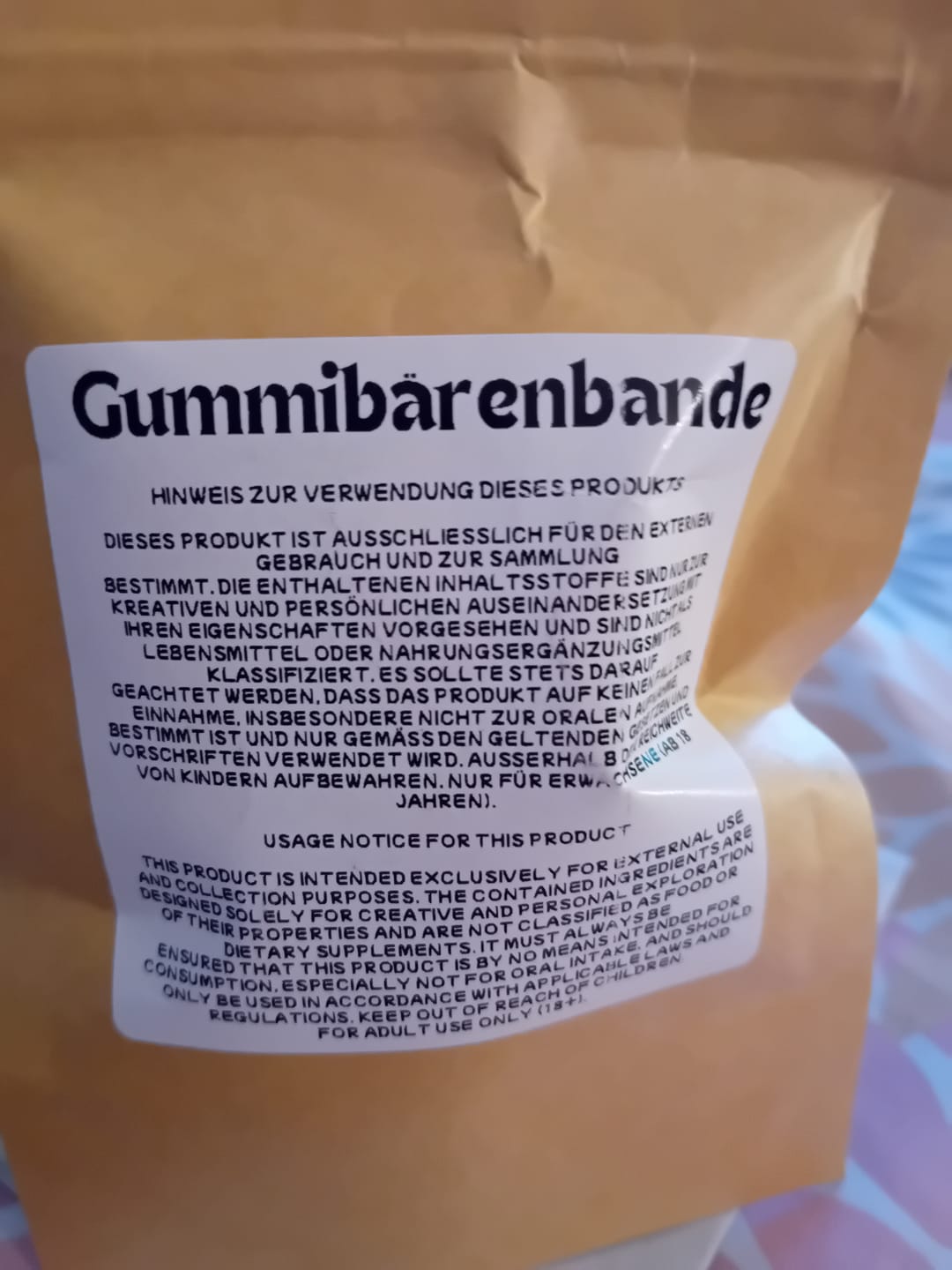Customer photo review of THC Gummibärenbande — Variety Pack | 10 mg THC pro Gummy