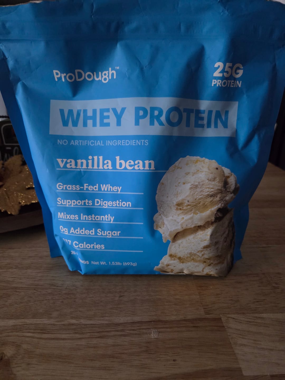 Customer photo review of Gourmet Whey Protein Powders