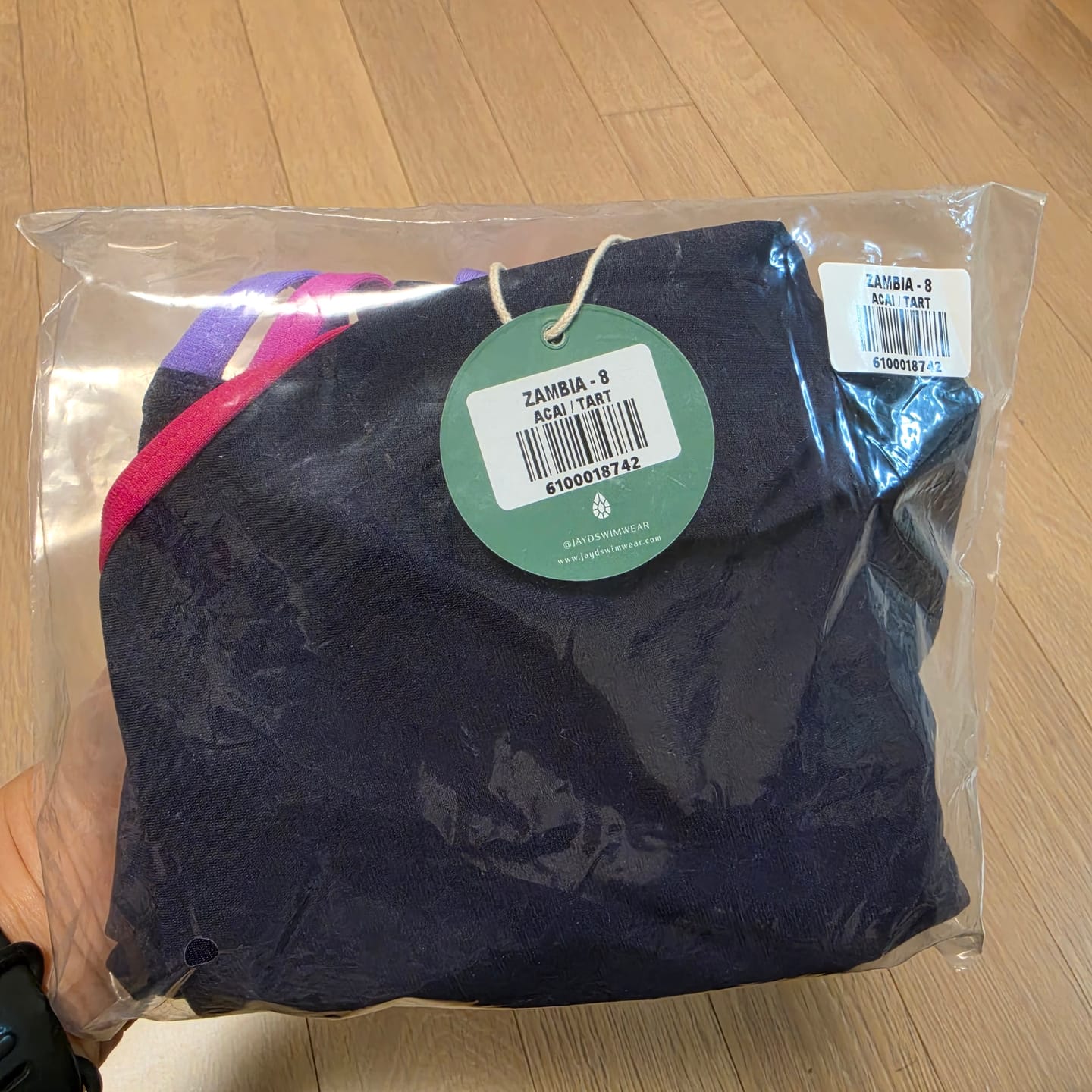 Customer photo review of ZAMBIA ONE PIECE - Acai|Tart
