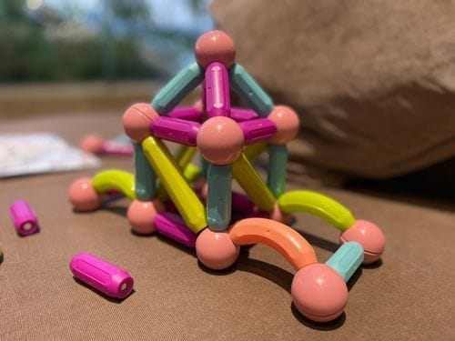 Customer photo review of Montessori Magnetics™ - Magnetic Blocks