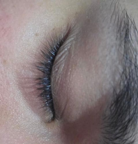 Customer photo review of Lash Lengthening Serum | Fast Eyelash Growth Serum