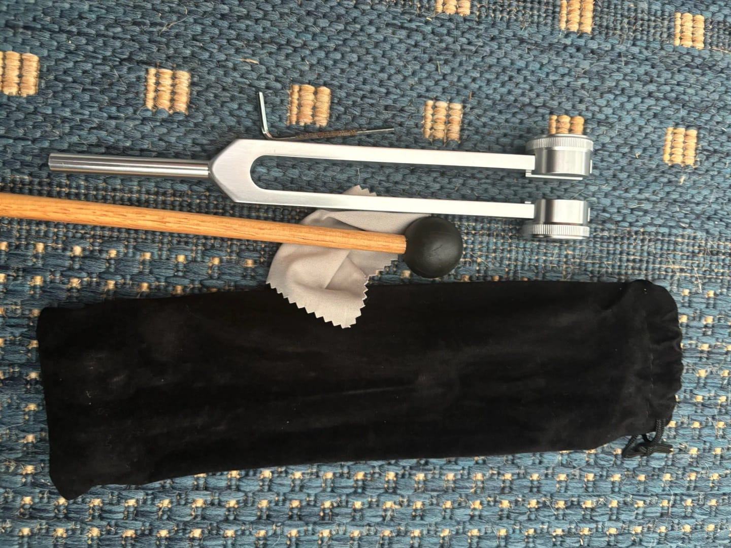 Customer photo review of Tanido — Diapasón 128 Hz para tu ritual de calma diaria