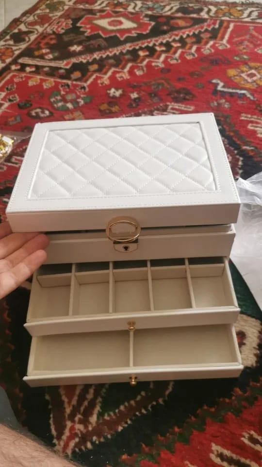 Customer photo review of Boîte à bijoux de qualité – Design haut de gamme