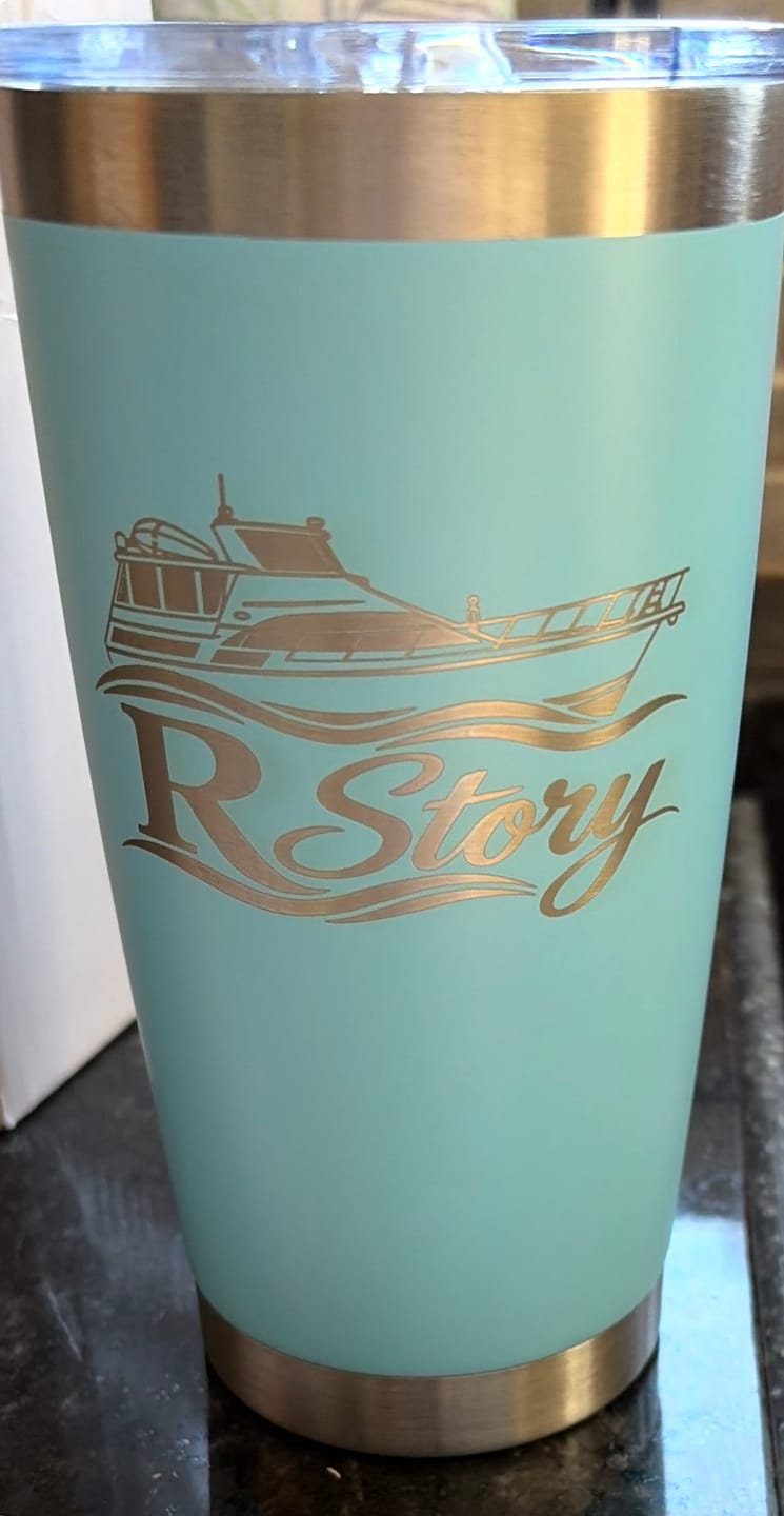 Customer photo review of (6 Pieces) Laser Engraved Tumbler | 20 oz