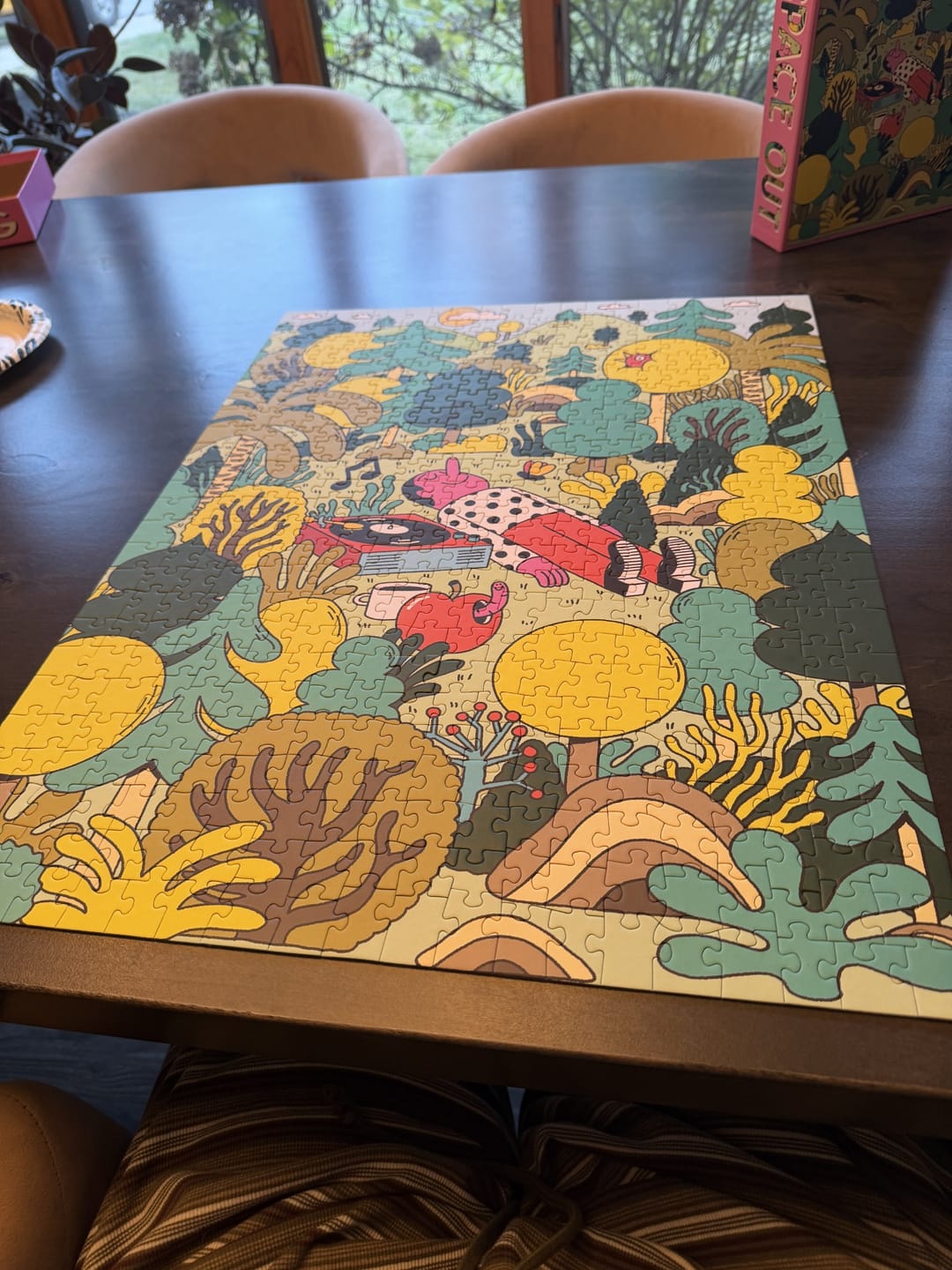 Customer photo review of Space Out | 500 Piece Puzzle